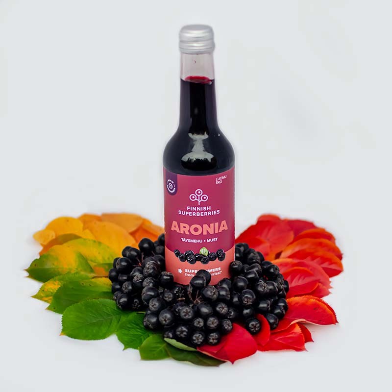 Finnish organic Aronia juice 350ml