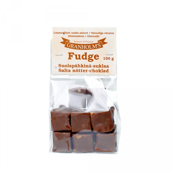 Fudge Salta nötter-Choklad 150 g 
