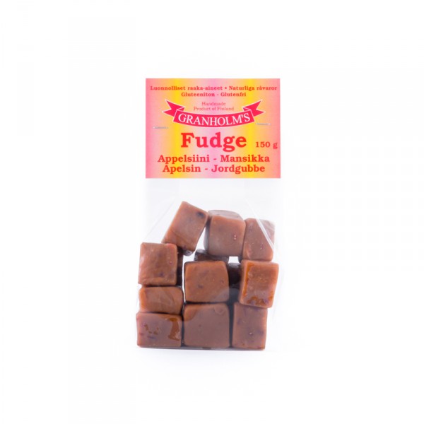 Fudge Appelsiini-mansikka 150 g 