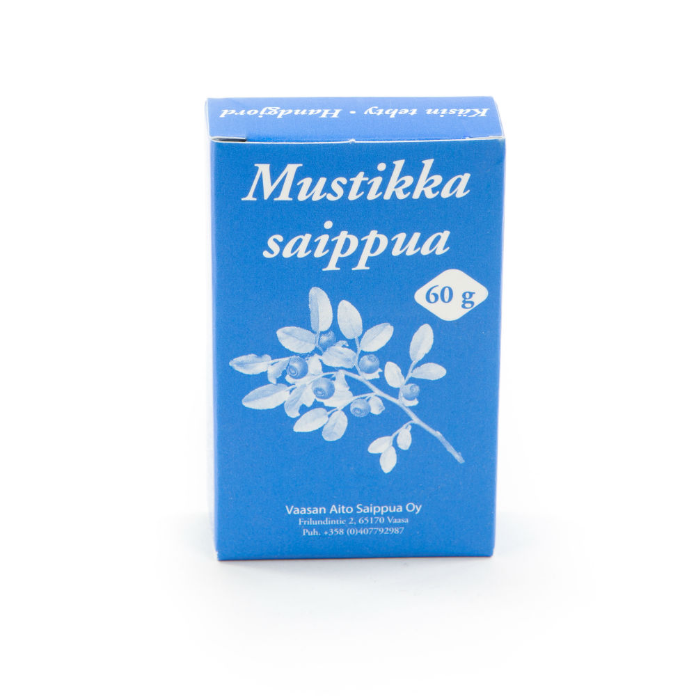 Mustikka saippua 60g