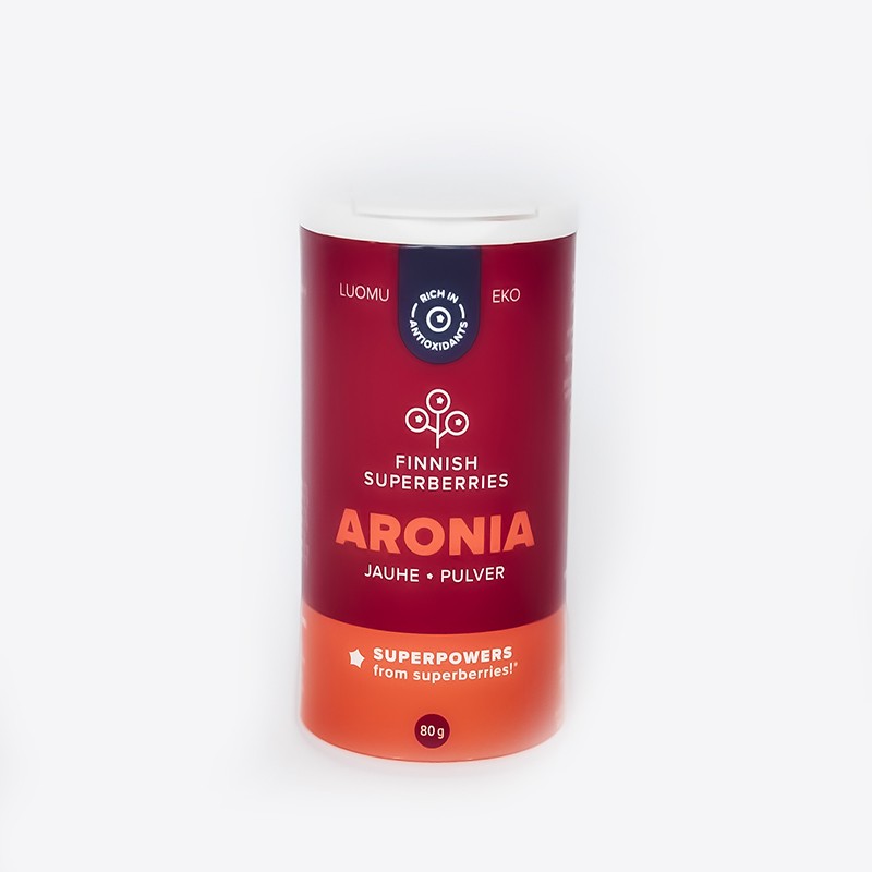 Finnish organic Aronia powder 80g
